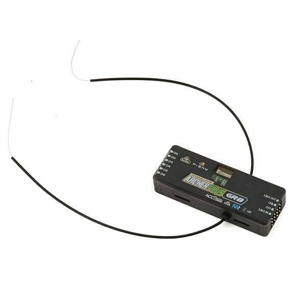FrSky Archer Plus GR8 Récepteur – 8CH 2.4GHz PWM & SBUS Récepteur de Drone RC avec Baromètre, Accès & ACCST D16