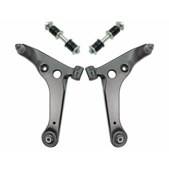 Front Control Arm and Sway Bar Link Kit 4 Piece - Compatible with 2002 - 2007 Mitsubishi Lancer 2.0L 4-Cylinder 2003 2004 2005 2006
