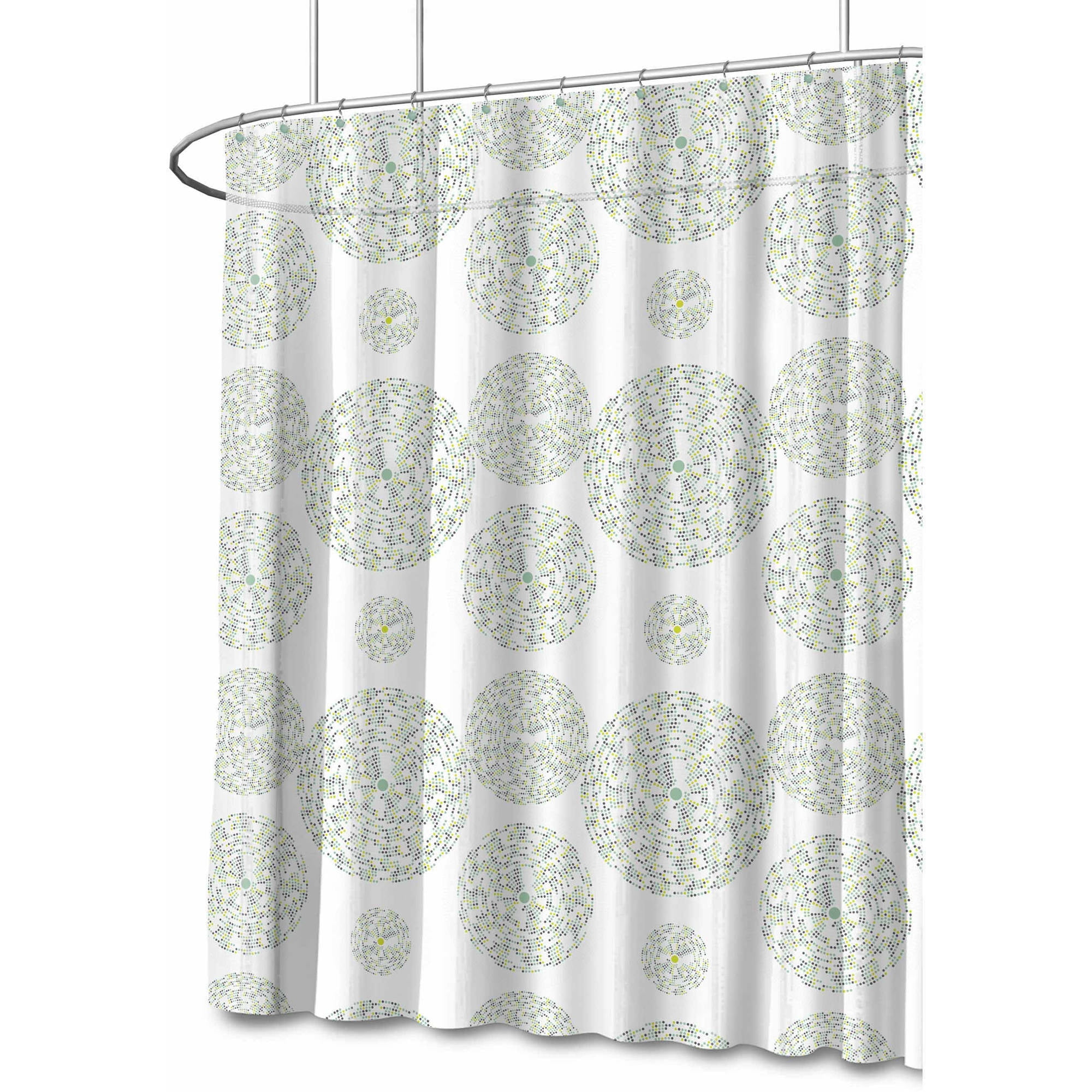 Splash Home High Quality Eva 5g Mozaik Shower Curtain Liner Design For Bathroom Showers And Bathtubs Free Of Pvc Chlorine Chemical Smell
