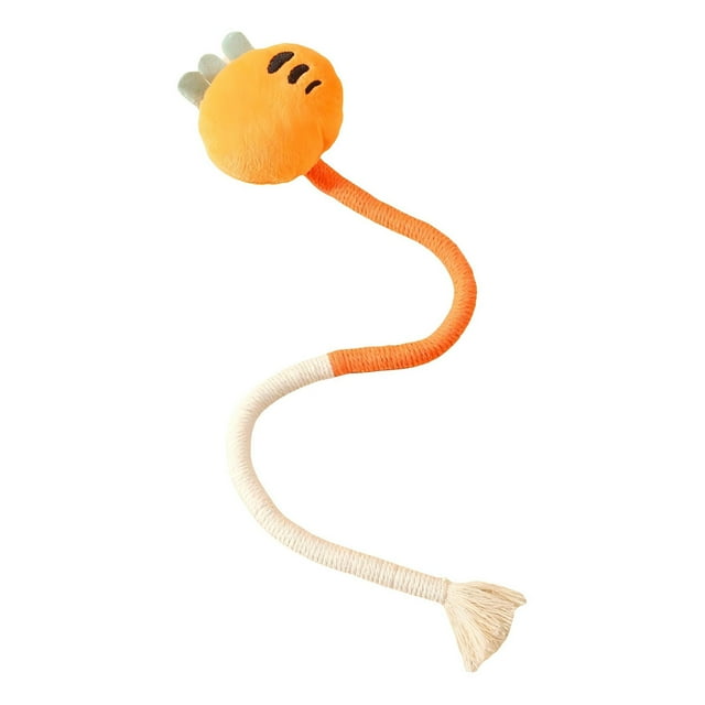 TIELUTT Cat Chew Rope Toys Late Toys Indoor Cat Toys for Boredom Teeth Cleaning and Chewing Cat Toys Indoor Cat Dog Squeaky Large the Rabbit Mini Rabbit Pet for Dogs Small Breed Dog Travel Puppy Teet