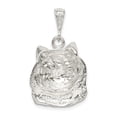 thumbnail image 4 of Sterling Silver Cat Face Pendant Necklace for Women with Detailed Feline Design, Animal Lover Jewelry, Pet Memorial Keepsake, 925 Silver Cat-Themed Accessory, 4 of 6