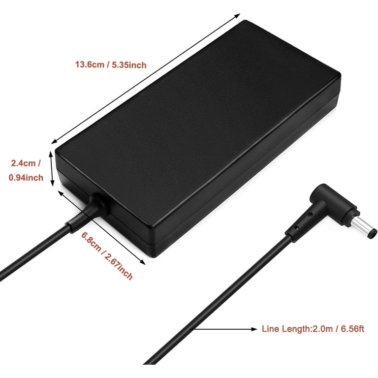 Chargeur 120W Pour PC MSI / Packard Bell – DNX 19V 6,3A (embout 2,5x5,5 Mm)