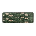 thumbnail image 6 of Vivid Floral Design Long Area Rug 72" x 24" Non-Slip Polyester with Cotton Padding, 6 of 7