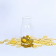 thumbnail image 6 of Efavormart 54 Grams GOLD Round Foil Metallic Table Confetti Dots, Balloon Confetti Decor, 6 of 10