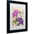 thumbnail image 2 of Trademark Fine Art "Amethyste" Canvas Art by Color Bakery White Matte, Black Frame, 2 of 4