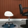 thumbnail image 2 of NiamVelo Stool Chair Adjustable Rolling Stool with Back Swivel Stool with Wheels , Comfortable Cutting Stools for Hairdressers Tattoo Kitchen Office Home, （White）, 2 of 7