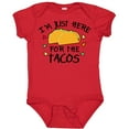 thumbnail image 3 of Inktastic I'm Just Here for the Tacos Cinco De Mayo Boys or Girls Baby Bodysuit, 3 of 5
