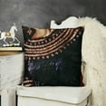 thumbnail image 2 of YINGXI YANGYULU Ethnic African Decor Throw Pillow Covers Cases Decorative Vintage African Woman Art Print Cushion Covers Home Decoration for Sofa Couch Bedding (Ethnic African) 20x20in, 2 of 5