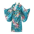thumbnail image 3 of Vestido Kimono japonés con estampado de flores de cerezo vibrantes, disfraces de Cosplay fáciles de usar, escuela, carnaval, fiesta, 1 Juego, 3 of 5