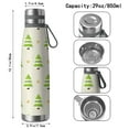 thumbnail image 3 of Christmas 29oz Stainless Steel Insulated Thermos with Tea Filter, 360° Printed Travel Bottle, Leakproof BPA-Free Flask with Anti-Slip Base, 304 Inner & 201 Outer, Vacuum Cup, 3 of 6