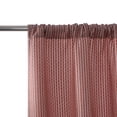 thumbnail image 3 of Mainstays 4 Piece Wave Jacquard Window Curtains Panel Set, Dark Grey, 27.5" W x 84" L, 3 of 6