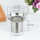 thumbnail image 3 of 1pc Stainless Steel Mesh Tea Infuser, Reusable Teapot Mug Cup Tea Strainer, Loose Leaf Spice Filter, Silvery, 3 of 4