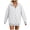 A01-White, variant on Godom Hoodies for Women Zip Up Hoodie Oversized Sweatshirt Fleece Jackets Fall Winter Coats 2025 Fashion