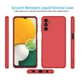 thumbnail image 2 of Cell Phone Cases for 6.5" Galaxy A13 5G, Njjex Liquid Silicone Gel Rubber Shockproof Case Ultra Thin fit Galaxy A13 5G Case Slim Matte Surface Cover for Samsung Galaxy A13 5G 2021 -Red, 2 of 8