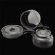 thumbnail image 5 of 3pcs/set Of Outdoor Ware Ultra Alloy Cam Ware Tableware Outdoor Teapot Picnic Tableware, 5 of 5
