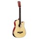 thumbnail image 1 of Guitarra acústica popular recortada de 6 cuerdas para adultos de tamaño completo de 38 '', 1 of 8