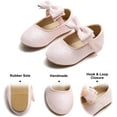 thumbnail image 4 of Toddler Flower Girl Dress Shoes - Girl Ballet Flats Party School Shoes Wedding, 4 of 6