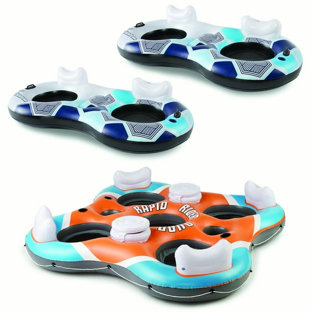 Bestway Rapid Rider 2 Person Float 2 Pack Rapid Rider 4 Person