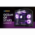 thumbnail image 6 of Hoengager Gaming PC AMD Ryzen 5 9600X 6-Core 3.9 GHz ,RX 9070 16GB GDDR6, 32GB DDR5 RAM, 1TB PCIe and 1TB SATA, WIFI, Windows 11 -Ocean of Park Black, 6 of 17