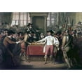 thumbnail image 3 of West, Benjamin 14x11 Black Modern Framed Museum Art Print Titled - Cromwell Dissolving The Long Parliament, 3 of 5