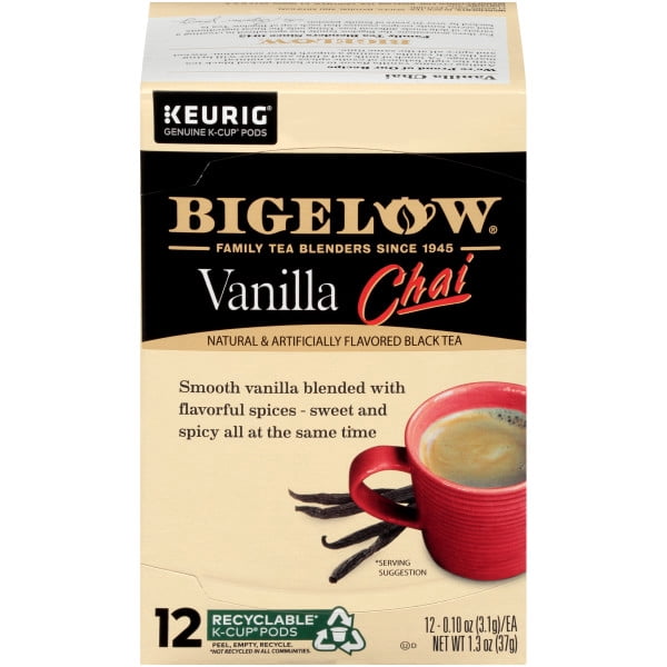 Vanilla Chai, Keurig K-Cup Tea Pods 