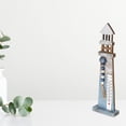 thumbnail image 3 of IH Casa Decor Lighthouse With Beaded Garland And Thermometer 18", 3 of 3