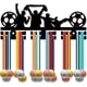 thumbnail image 1 of Soporte para medallas de jugador de fútbol, ​​colgador de medallas deportivas, estante de exhibición de acrílico para pared, montado sobre más de 40 medallas, 1 of 9