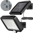 thumbnail image 1 of Lámpara de pared impermeable solar llevada al aire libre de las luces solares con el cable del cordón Kuyhfg Sin marca, 1 of 5