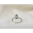 thumbnail image 4 of 10x7 Pear London Blue Topaz Solitaire Ring, London Blue Topaz Engagement Ring, Pear Cut Pear Shape Teardrop, Something Blue, 14k Gold, 4 of 4