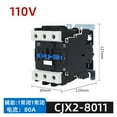thumbnail image 2 of AC Contactor AC Coil CJX2-8011 Distribution Motor Starter Relay Plate Front Wiring Power 3-Phase ,Replace Most, 2 of 6