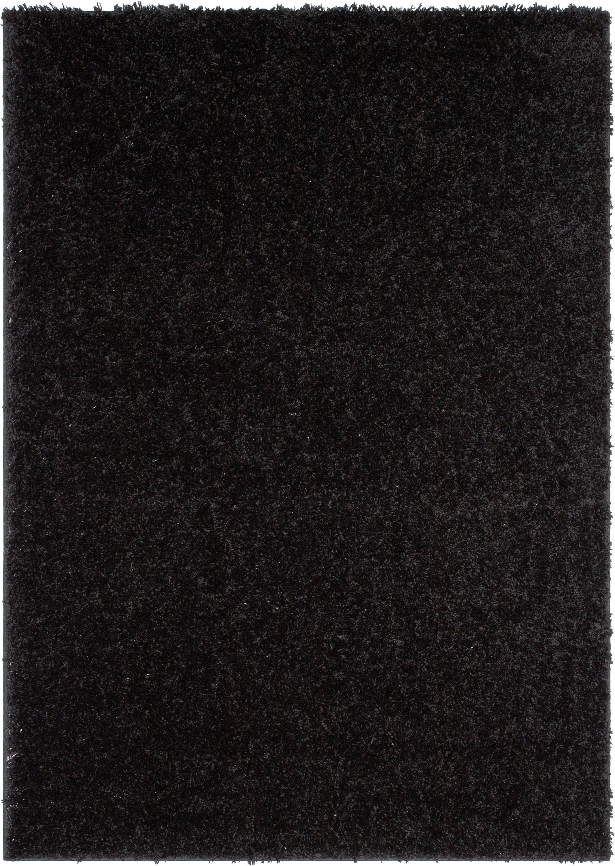 Well Woven Elle Basics Emerson Modern Textured Black 3'11" x 5'3" Area Rug