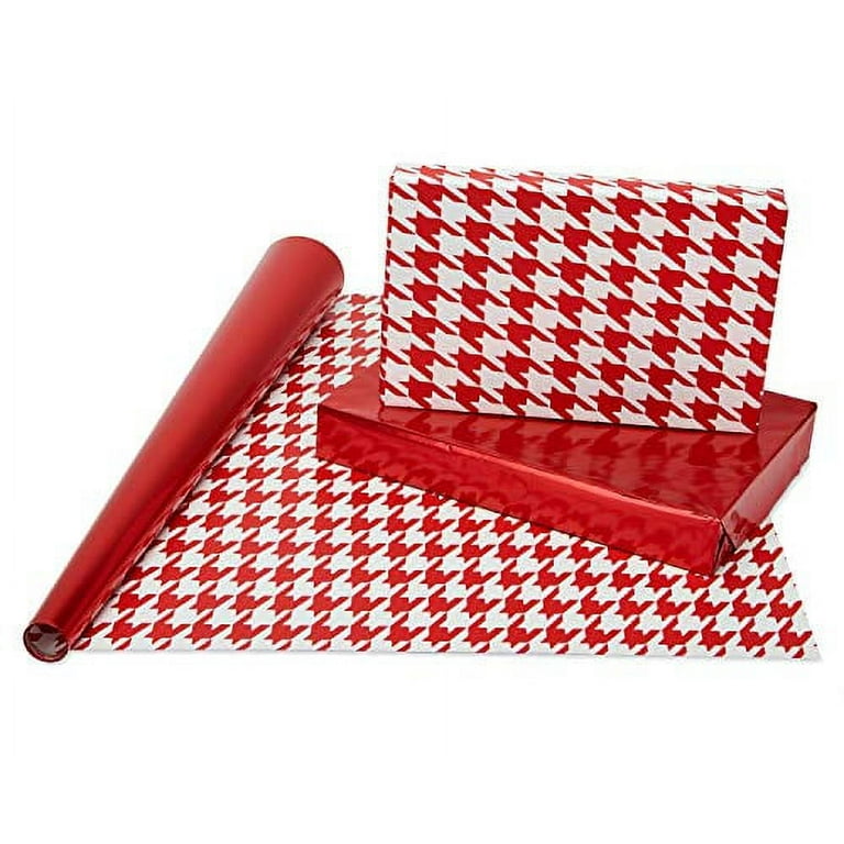 Wrapping Paper, W: 50 cm, 65 g, Red, 100 M, 1 Roll