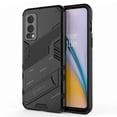 thumbnail image 2 of Full Body Protection Ultra-thin Hard PC + Soft TPU Case with Holder Compatible with OnePlus Nord 2 5G, 2 of 5