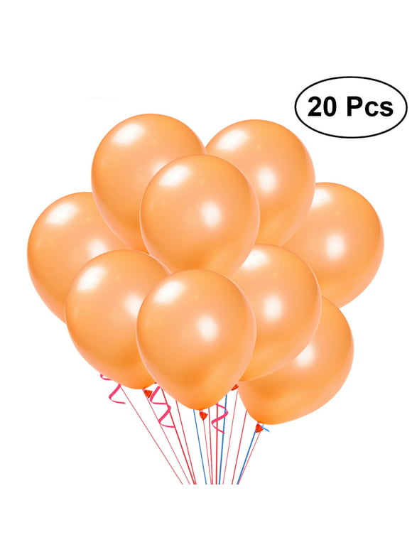 Balloons Party Decorative Kit Helium Latex 10 Arch Anniversary Wedding Glitter Birthday Decoration Orange Cancer Silver