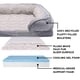 thumbnail image 5 of Cama de gel refrescante para perros Furhaven para perros grandes de hasta 95 libras, 5 of 9