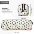 thumbnail image 3 of Honeii Cute Ladybugs Pattern Pencil Case, Pencil Pouch, Pencil Case Small, Pencil Pouch Aesthetic, PVC Pencil Pouch, Pencil Bag, Makeup Pouch, 3 of 7