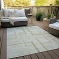 thumbnail image 6 of Addison Rugs Chantille Indoor/Outdoor Transitional Geometric Beige Washable Rectangle Rug, 10' x 14', 6 of 6