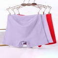 thumbnail image 1 of Karight 3-Pack Women's Cotton Underwear High Waisted Summer Thin Soft Briefs Stretchy Boyshorts Panties, 1 of 3
