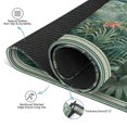 thumbnail image 3 of Green Tropical Birds Botanical Mahjong Mat 31.5x31.5 Inch | Non-Slip And Noise Reduction Mah Jong Table Mat Cover with Carrying Bag For Mahjong Lovers, Poker, Board Games And Dominoes, 3 of 7