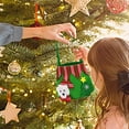 thumbnail image 4 of LSLJS Storage Trunks & Bag, Christmas Reticle Bag Hanging Decoration Cute Storage Bag Candy Filler Gift for Family Kids Xmas Tree Santa, Christmas Decorations, 4 of 5