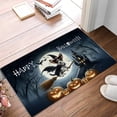 thumbnail image 2 of Happy Halloween Rat Terrier Witch Pumpkins Bats Doormat Ratty Dog Lover Indoor Outdoor Welcome Mat - 13012, 2 of 5