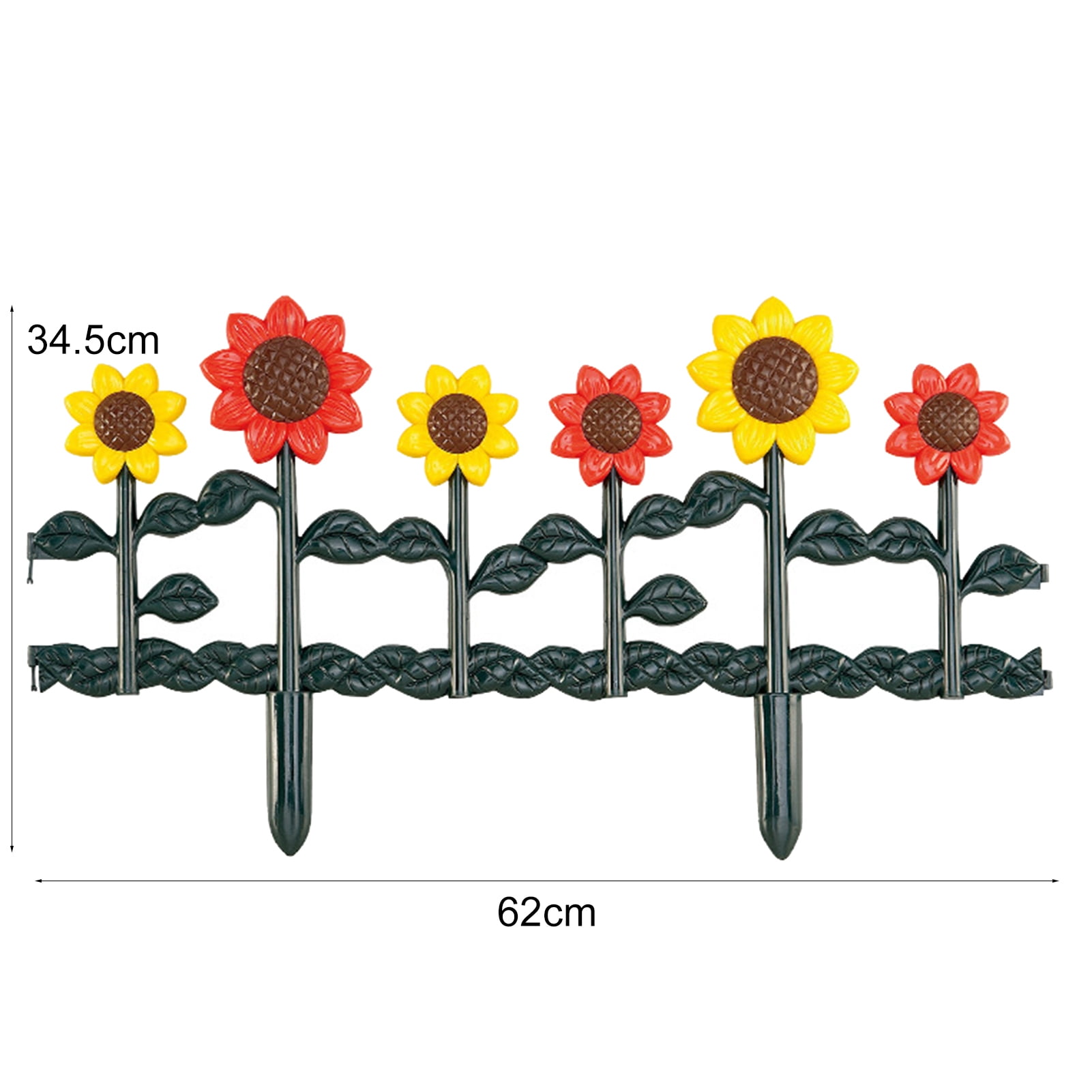 AYYUFE Decorative Garden Fence Reusable Plastic Waterproof Fencing Border Panel for Outdoor