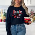thumbnail image 2 of Jingle All The Way Colorful | Sweatshirt, 2 of 4