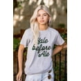 thumbnail image 3 of Kale Before Ale Beer Drinking Healthy Men's Graphic T Shirt Tees Brisco Brands S, 3 of 4