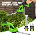 thumbnail image 2 of Tijeras para cortar cercas eléctricas 2 en 1 de alta potencia kkiuop, tijeras para reparar, tijeras eléctricas de litio recargables para desmalezar, cortadora de jardinería O5R8, mini cortadora de se, 2 of 6