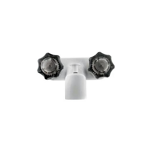 RV Tub & Shower Diverter Faucet&#44; White
