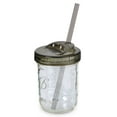 thumbnail image 2 of Ball Mason Jar Sip and Straw Lids for Wide Mouth Jar BPA Free Set of 2 Lids and Straws, 8-Pack, 2 of 9