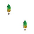 thumbnail image 4 of yingyy 1/2/3/5 Fish Lure Artificial Bait 8cm Workmanship Compact Size Multicolored Professional Exquisite Sweet Gift Rotating Green-yellow 2PCS, 4 of 6