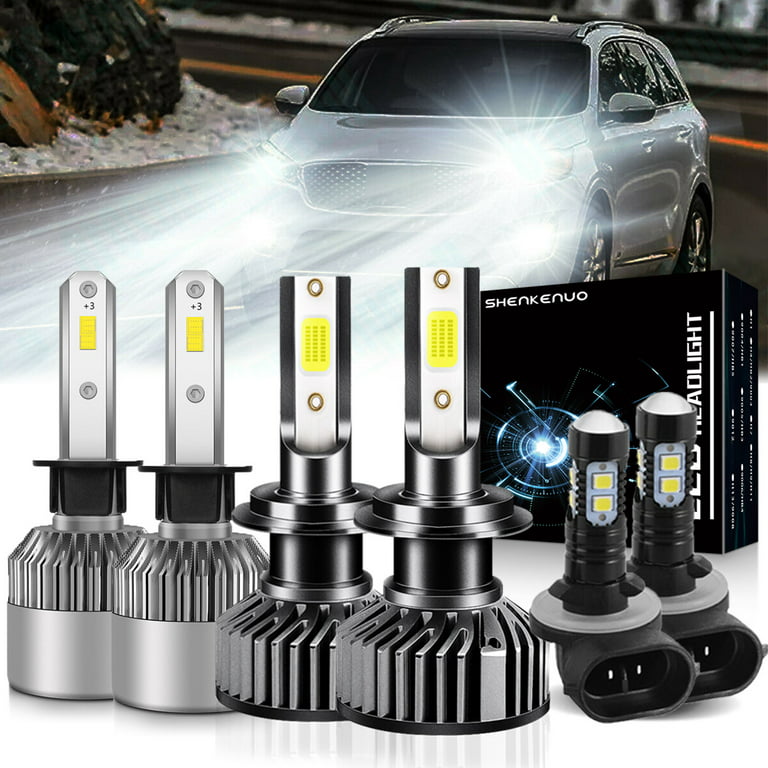 Car Headlamp For Seat Leon MK1 1999 2000 2001 2002 2003 2004 2005 2006 LED  Headlight Bulb Low High Beam Front Lamp Accessories - AliExpress