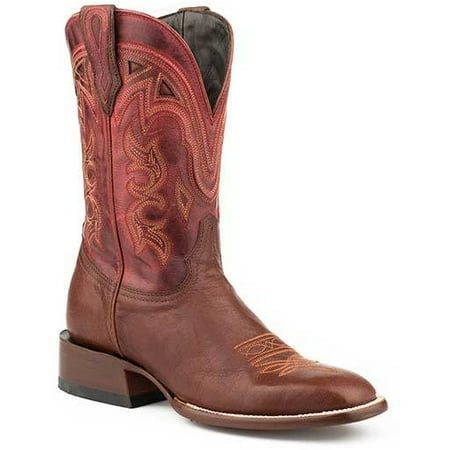 

Women s Stetson Joliet Leather Boots Handcrafted Brown